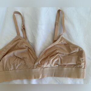 Striped Triangle Top Bralette